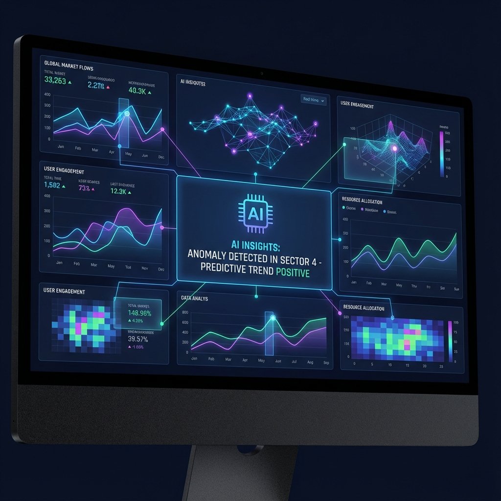 لوحة تحكم تحليل بيانات